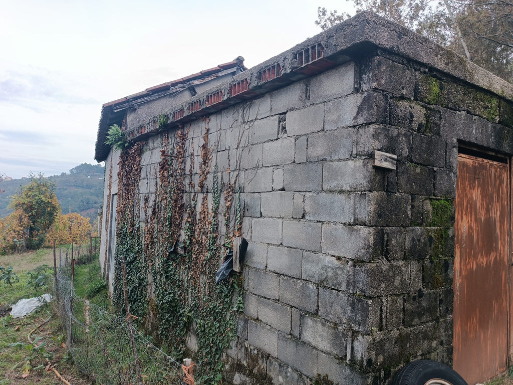 Terreno c/ 1.400m2 e Armazem em Louredo, Geres