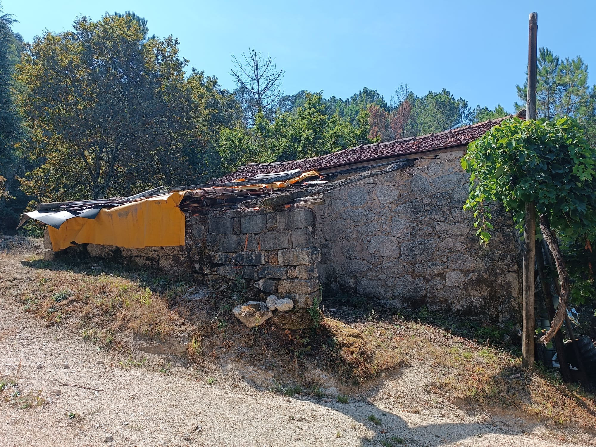 Ruina + Terreno margeando um Riacho em Salamonde, Gerês c/ 2.260m2