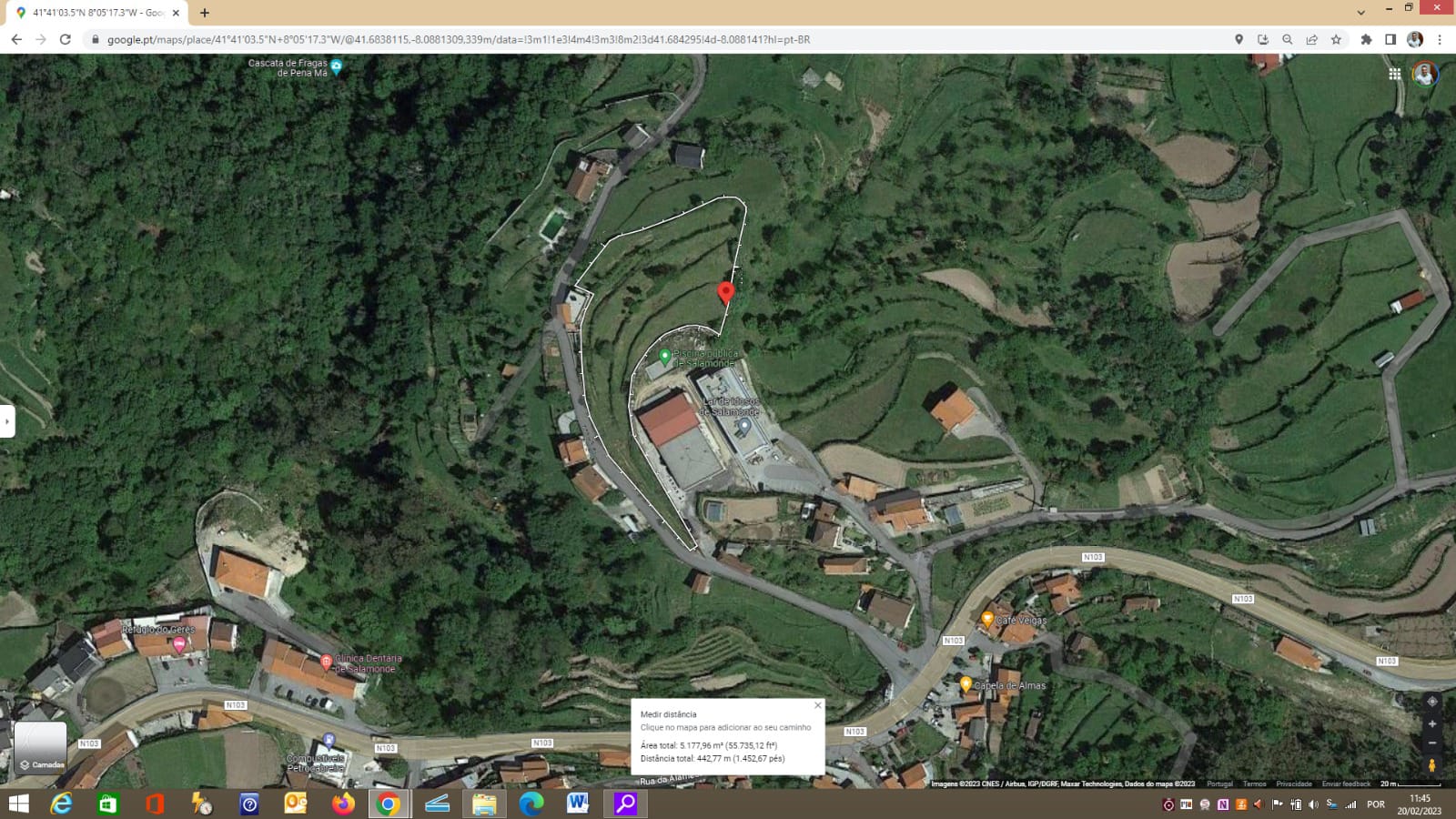 Terreno urbano para construçãp em Salamonde c/ 4.241m2