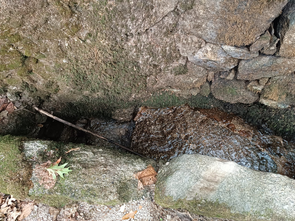 Ruina p/ recuperação em Vila do Gerês c/ 3.650 de terreno plano c/ Riacho.